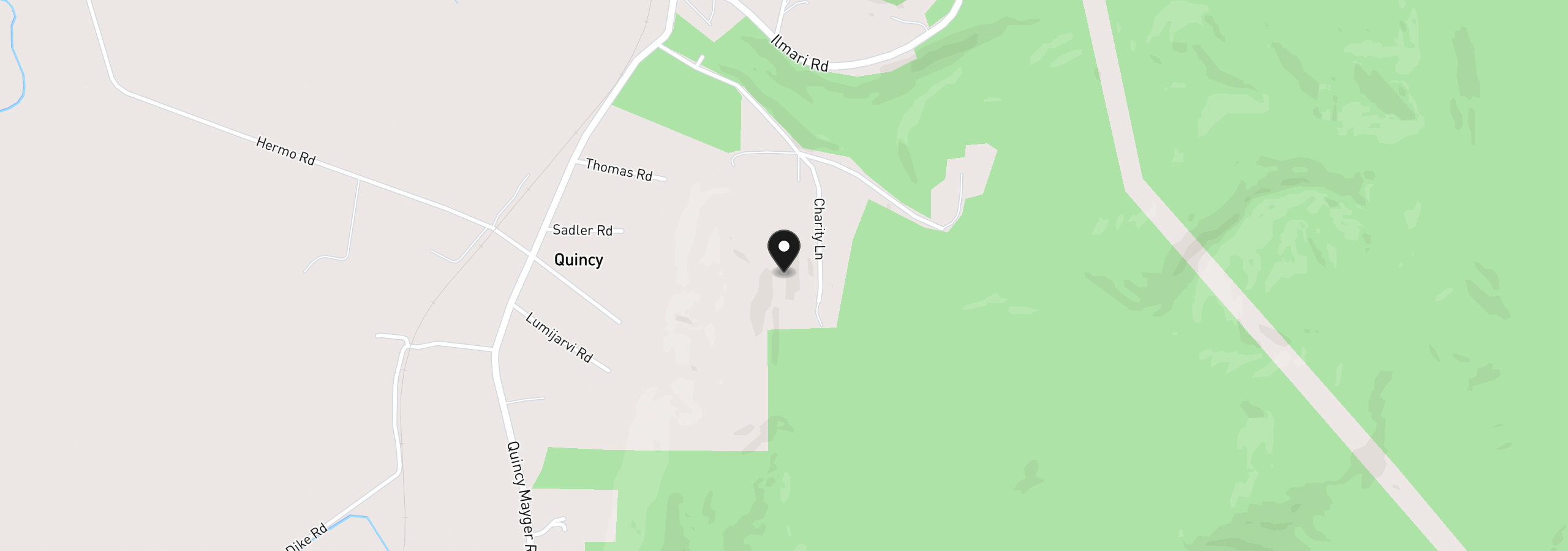 Map showing the location of 79053 Charity Ln, Clatskanie, OR 97016