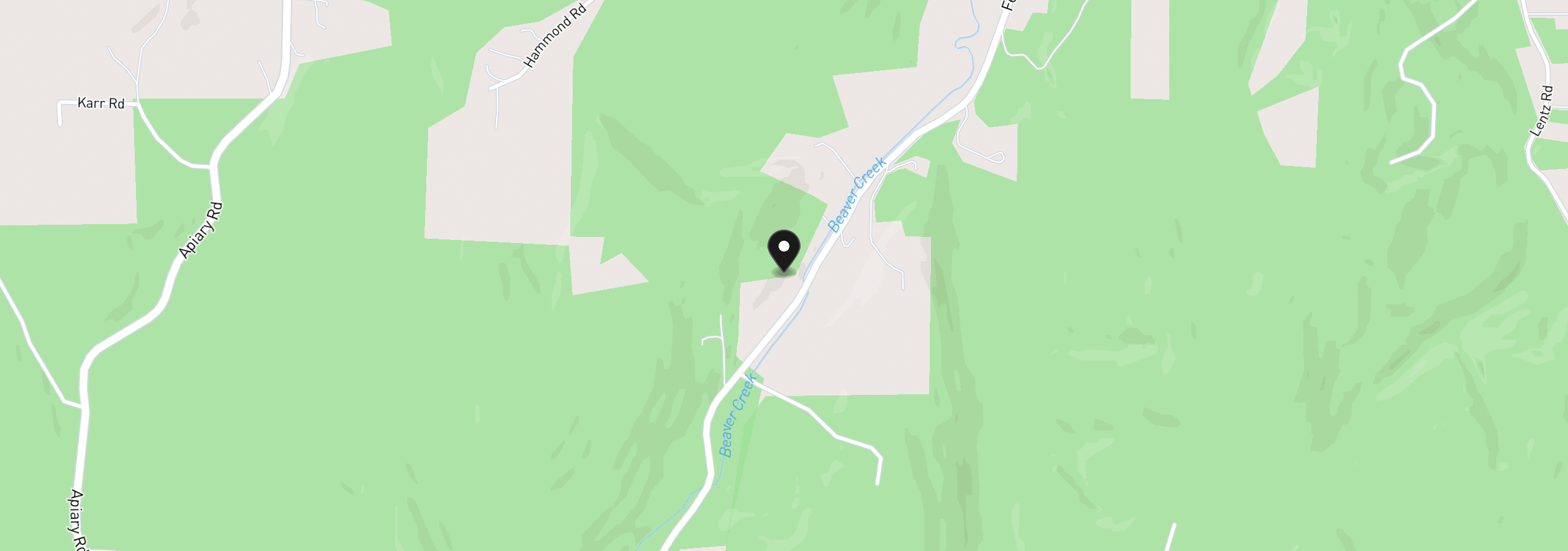 Map showing the location of 71197 Fern Hill Rd, Rainier, OR 97048