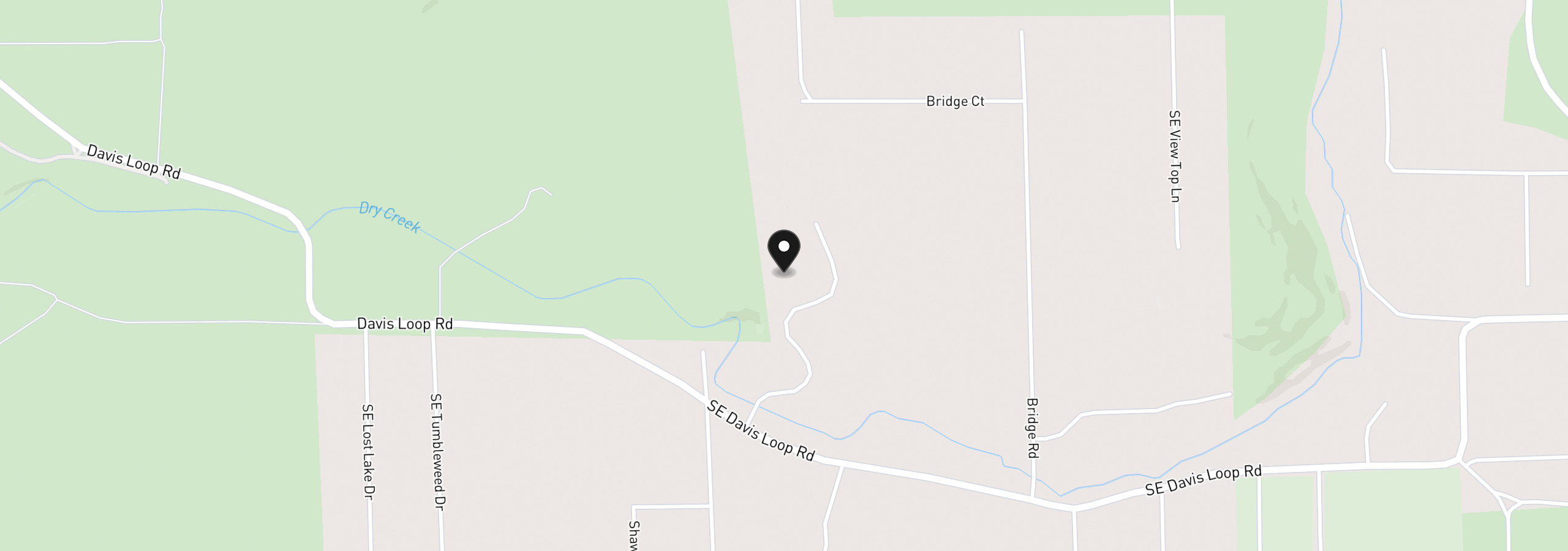 Map showing the location of 12229 SE Rowan Ct 4, Prineville, OR 97754