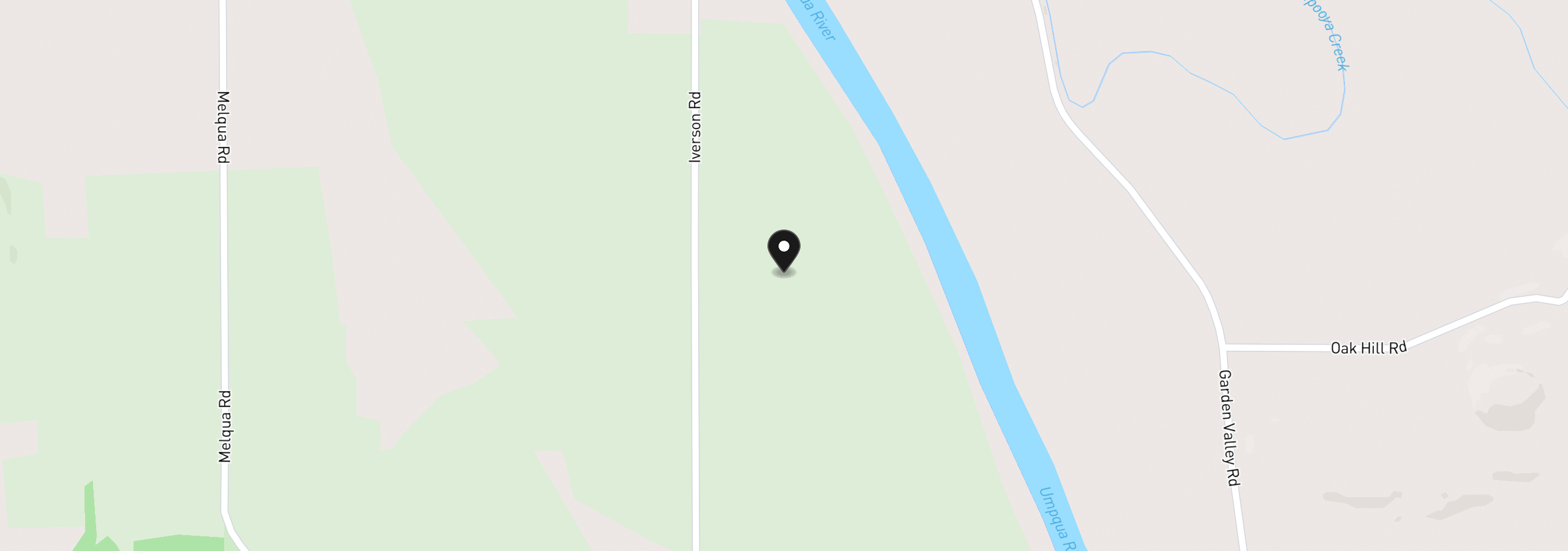 Map showing the location of 300 Iverson Rd, Umpqua, OR 97486