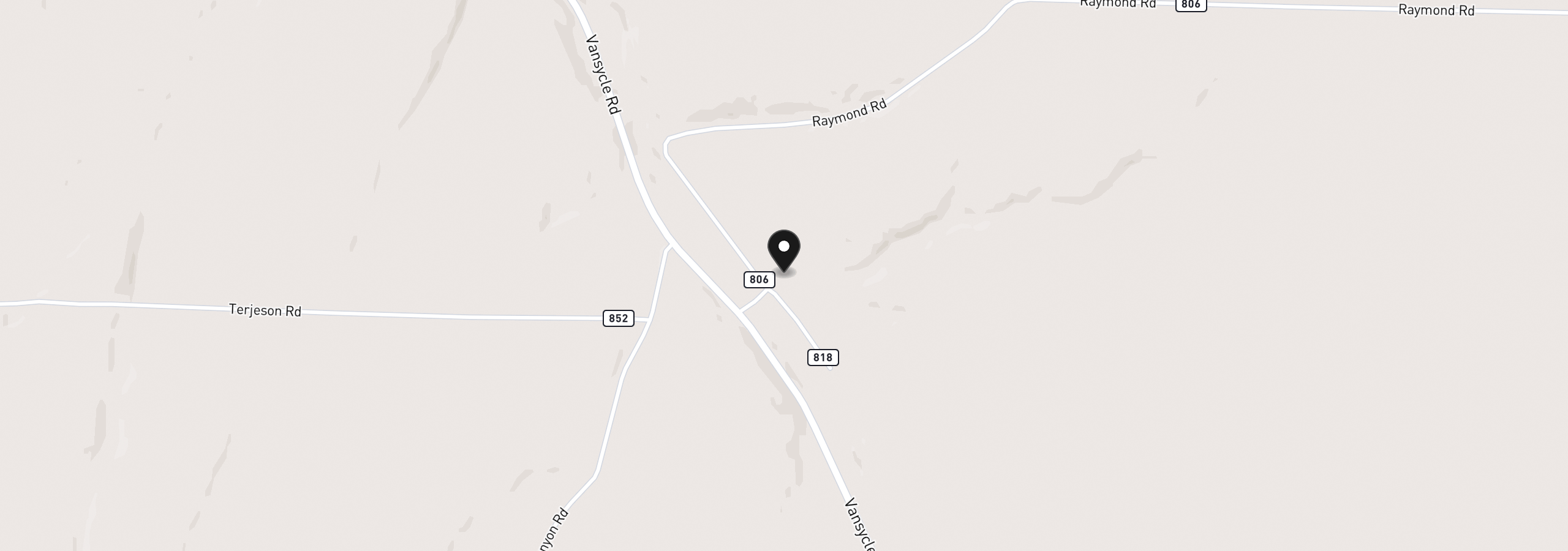 Map showing the location of 46078 Raymond Rd, Helix, OR 97835