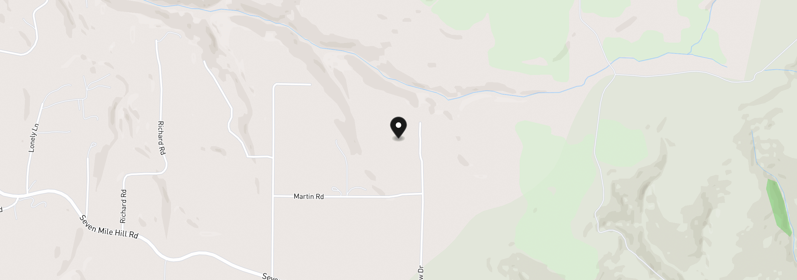 Map showing the location of 6538 Halliburton Rd, The Dalles, OR 97058