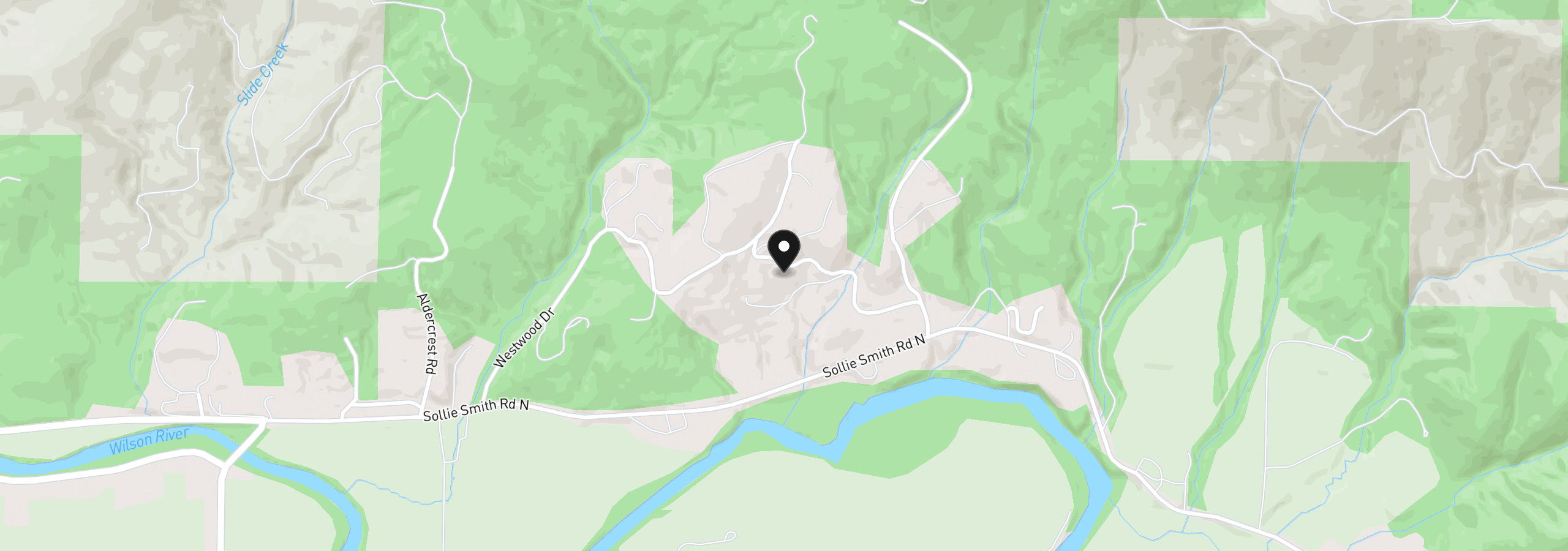 Map showing the location of Tl 2809 Briar Ln, Tillamook, OR 97141