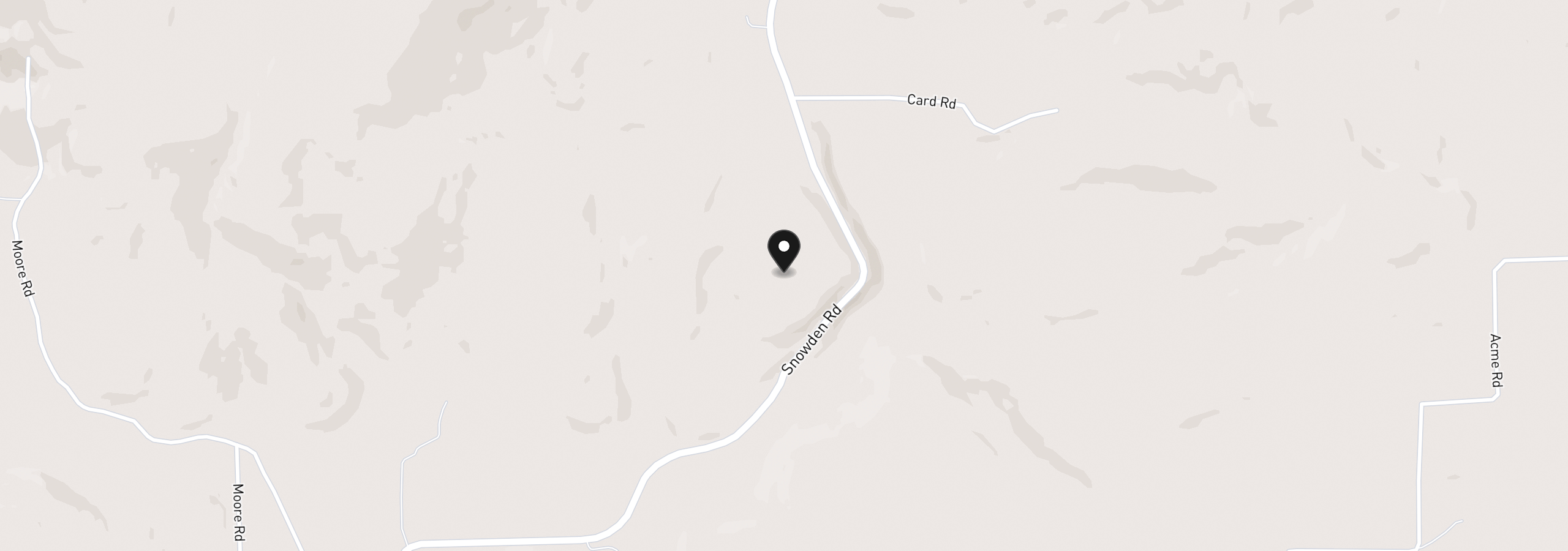 Map showing the location of Lot 2 Plantation Dr, White Salmon, Wa 98672