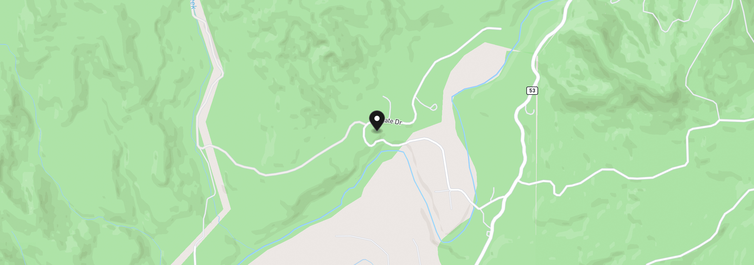 Map showing the location of Vl Riverside Estates Tract A, Nehalem, OR 97131