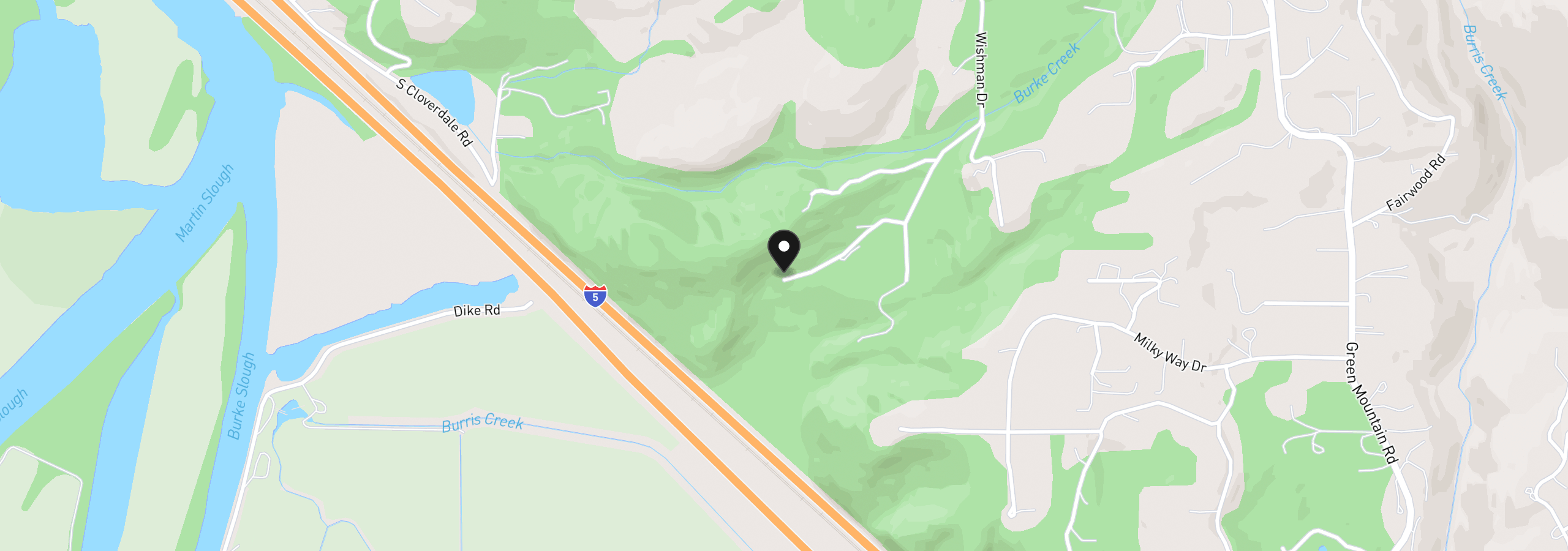 Map showing the location of 0 Columbia View Dr, Woodland, Wa 98674