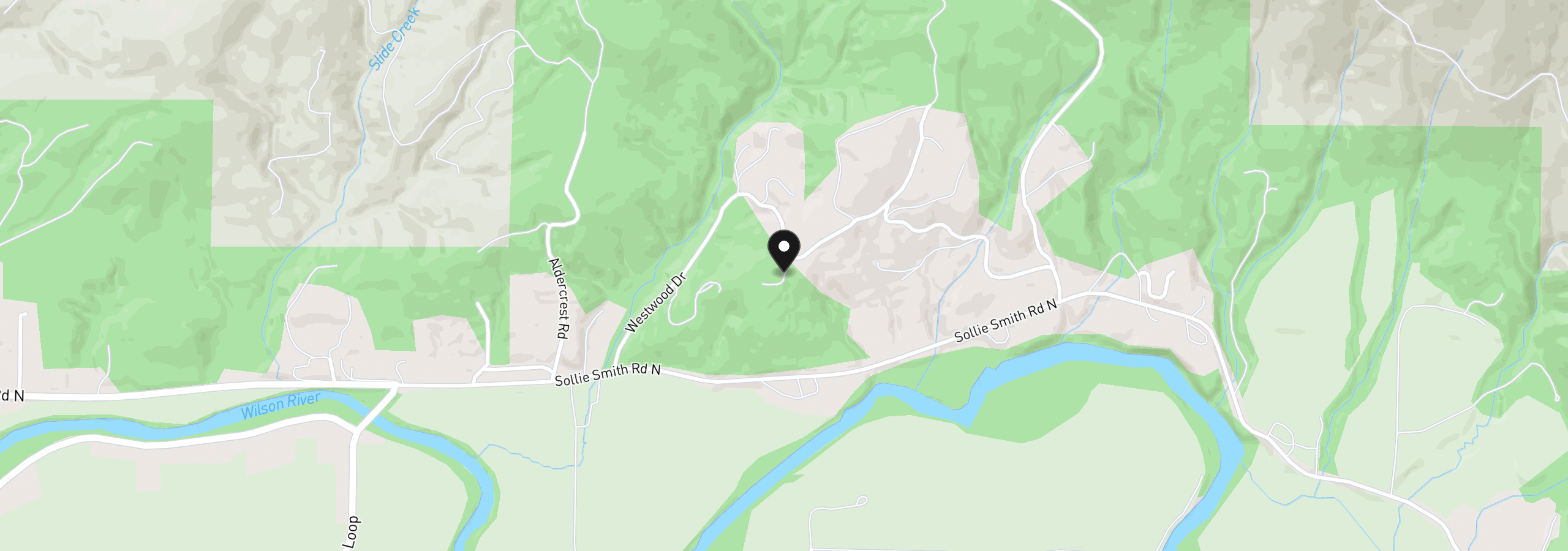 Map showing the location of Tl 300 Westwood Pl, Tillamook, OR 97141