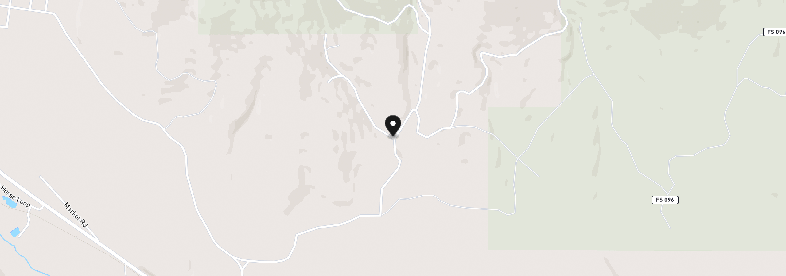 Map showing the location of 39760 Bear Gulch Rd, Sumpter, OR 97877
