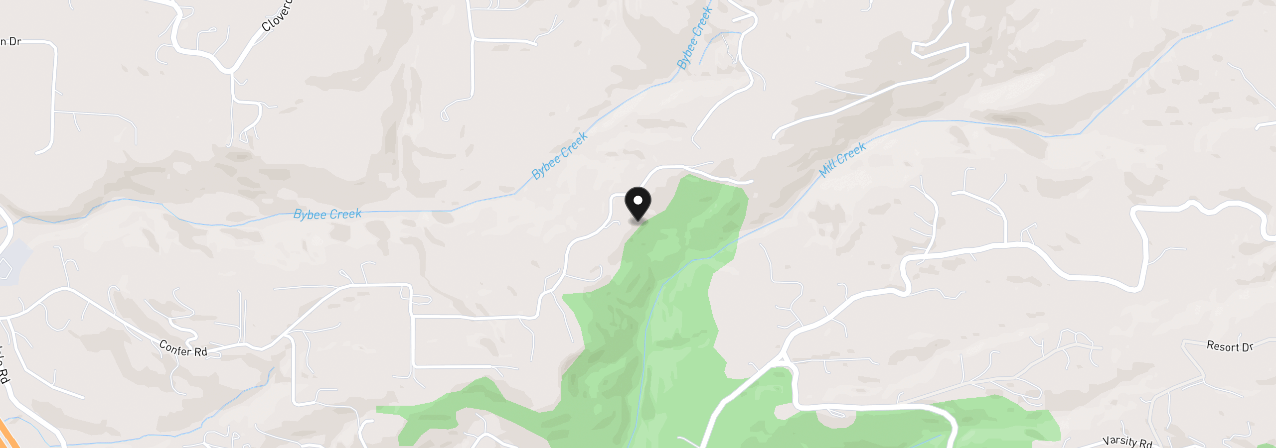 Map showing the location of 903 Confer Rd, Kalama, Wa 98625