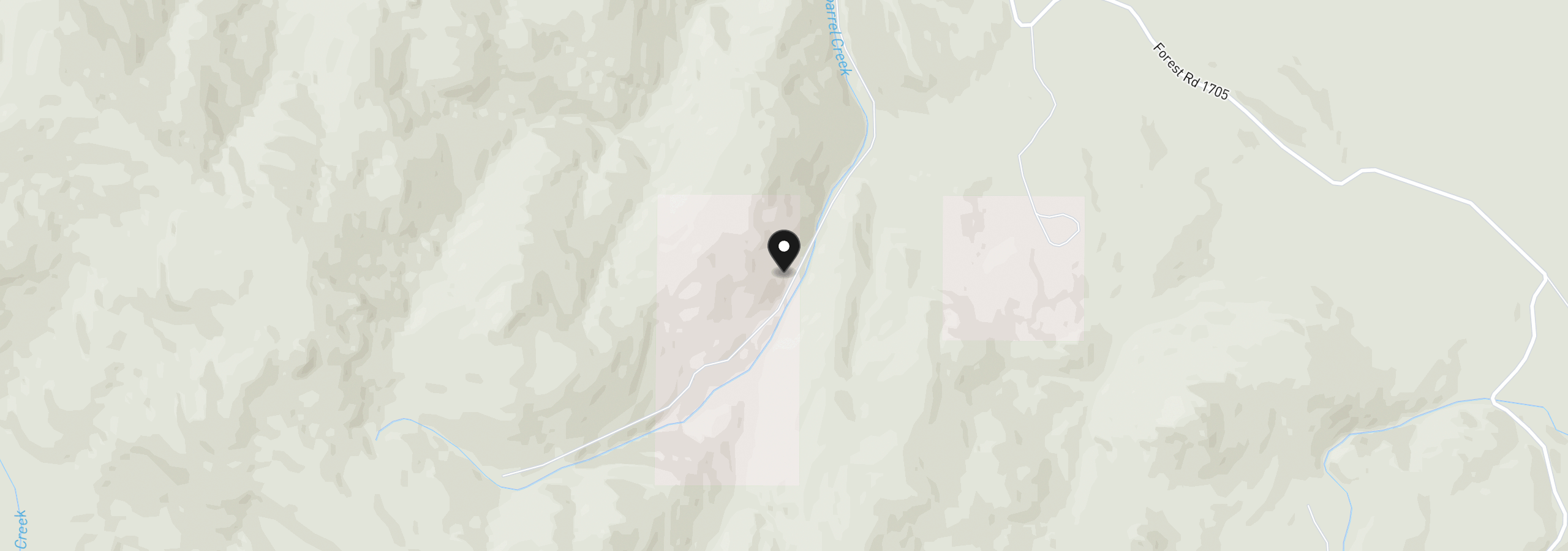 Map showing the location of 0 152 Rd, Drewsey, OR 97904