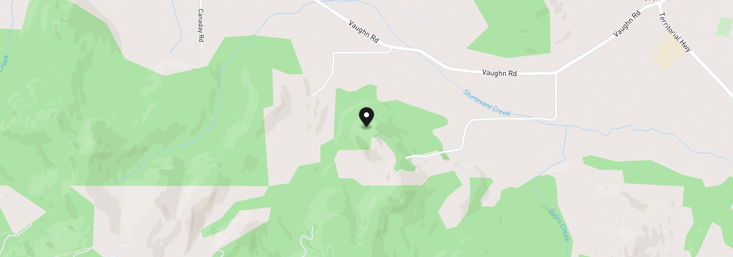 Map showing the location of 24977 Sturtevant Dr, Veneta, OR 97487
