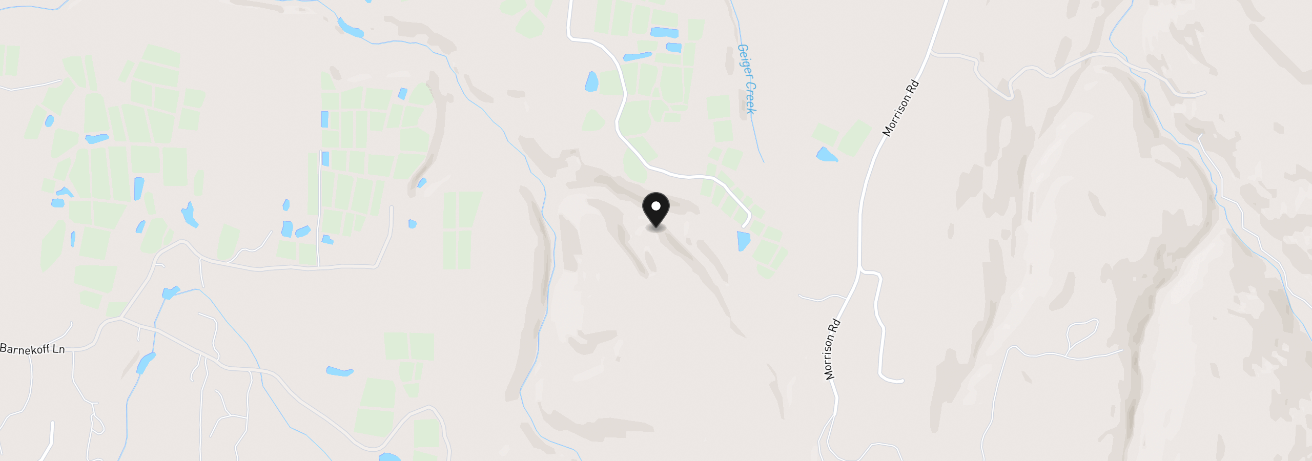 Map showing the location of 0 Windhurst Ln, Bandon, OR 97411