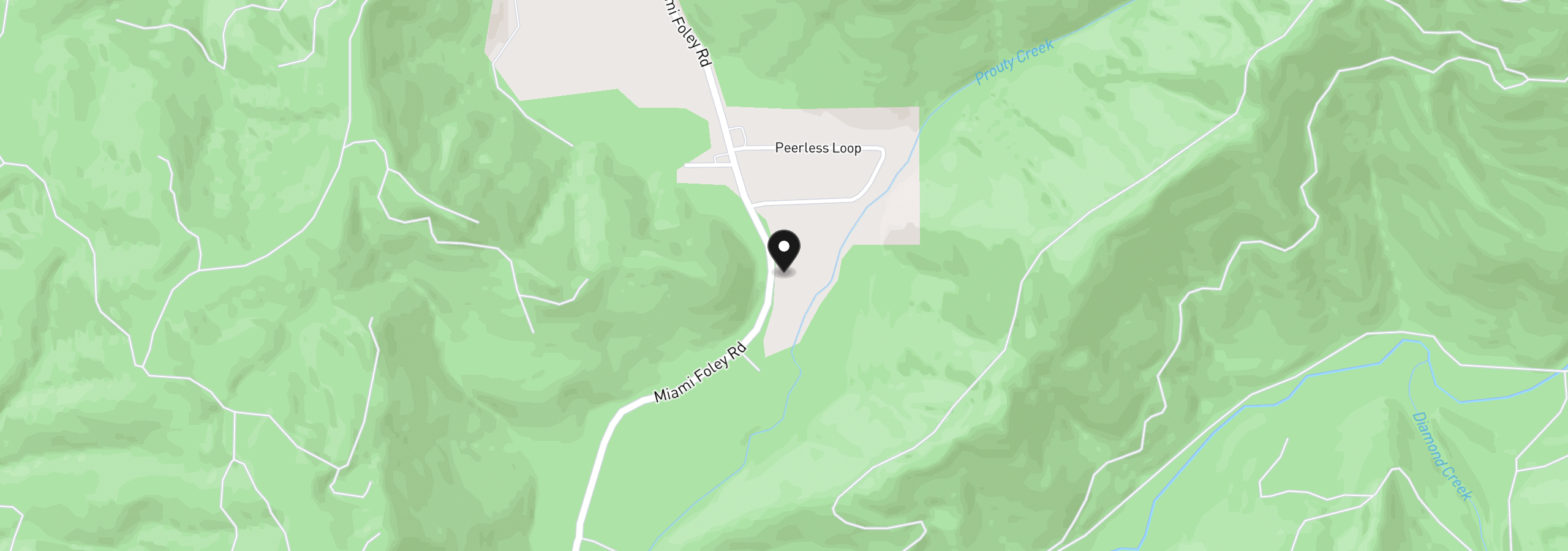 Map showing the location of 23915 Miami Foley Rd, Nehalem, OR 97131