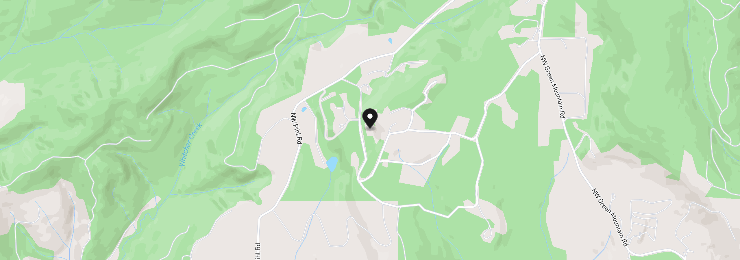 Map showing the location of NW Ranch Dr, Banks, OR 97106