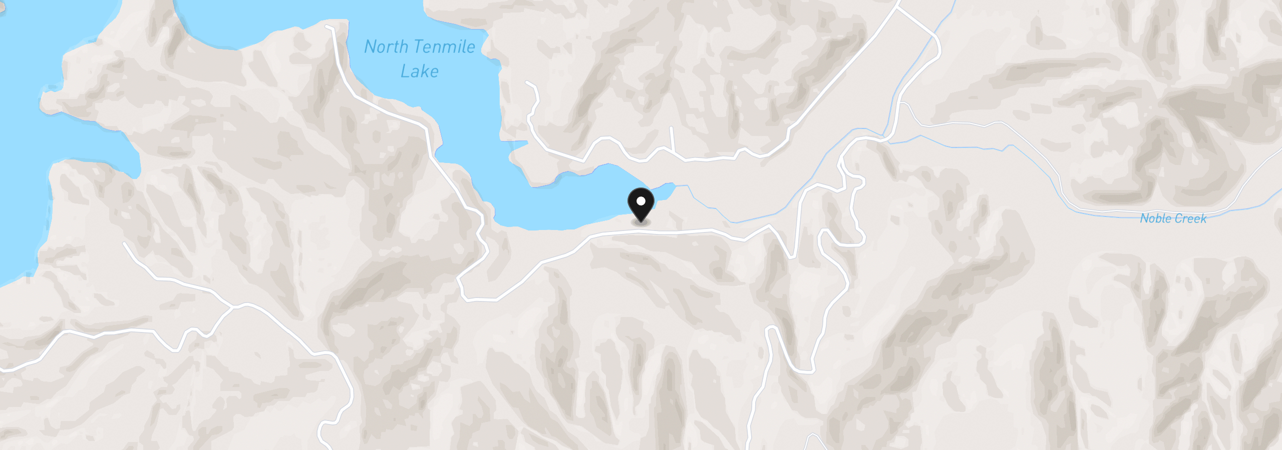 Map showing the location of 96455 Blocks Shady Ln, Lakeside, OR 97449