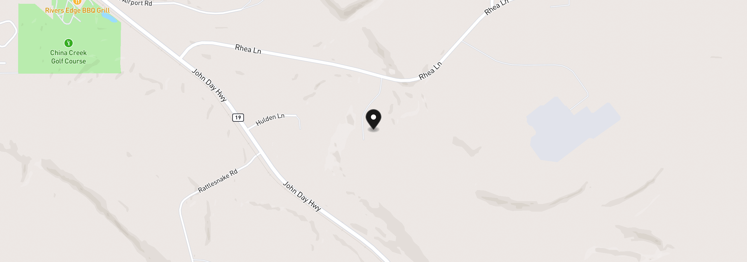 Map showing the location of 74207 Rhea Ln, Arlington, OR 97812