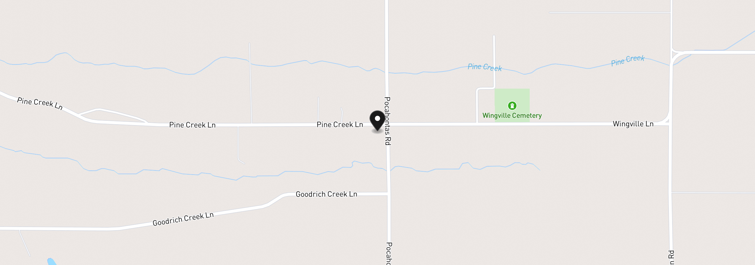 Map showing the location of Pinerich Rd 7, Baker City, OR 97814