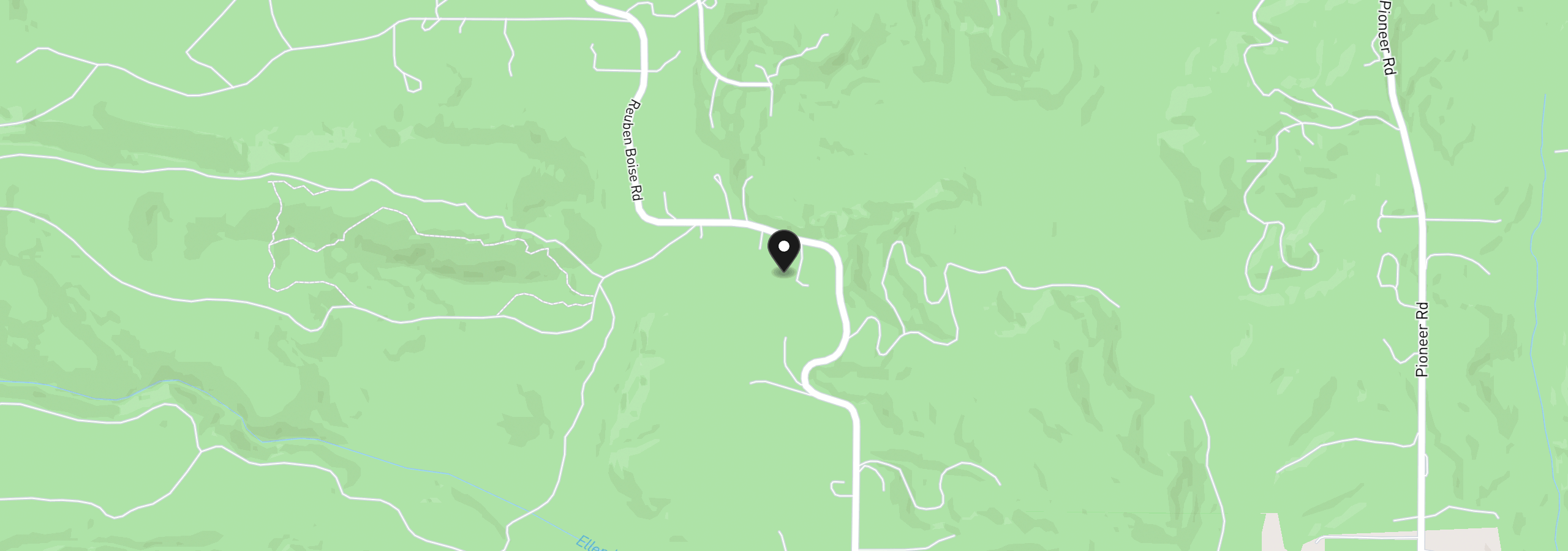 Map showing the location of 1467 Reuben Boise Rd, Dallas, OR 97338