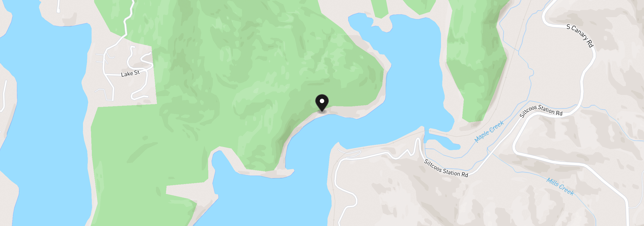 Map showing the location of 83126 Siltcoos Station Rd, Westlake, OR 97493