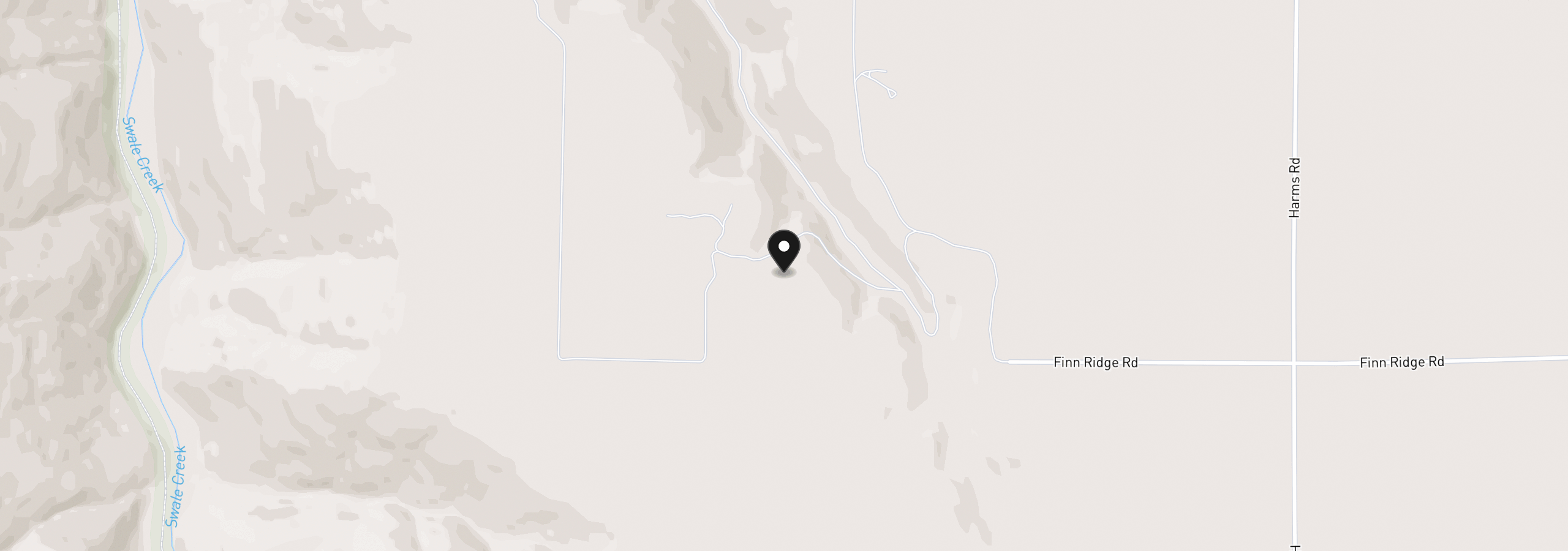 Map showing the location of 0 Hwy 142, Klickitat, Wa 98628