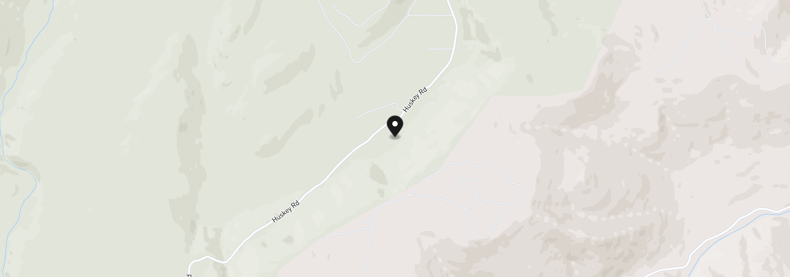 Map showing the location of Huskey Rd, Mosier, OR 97040