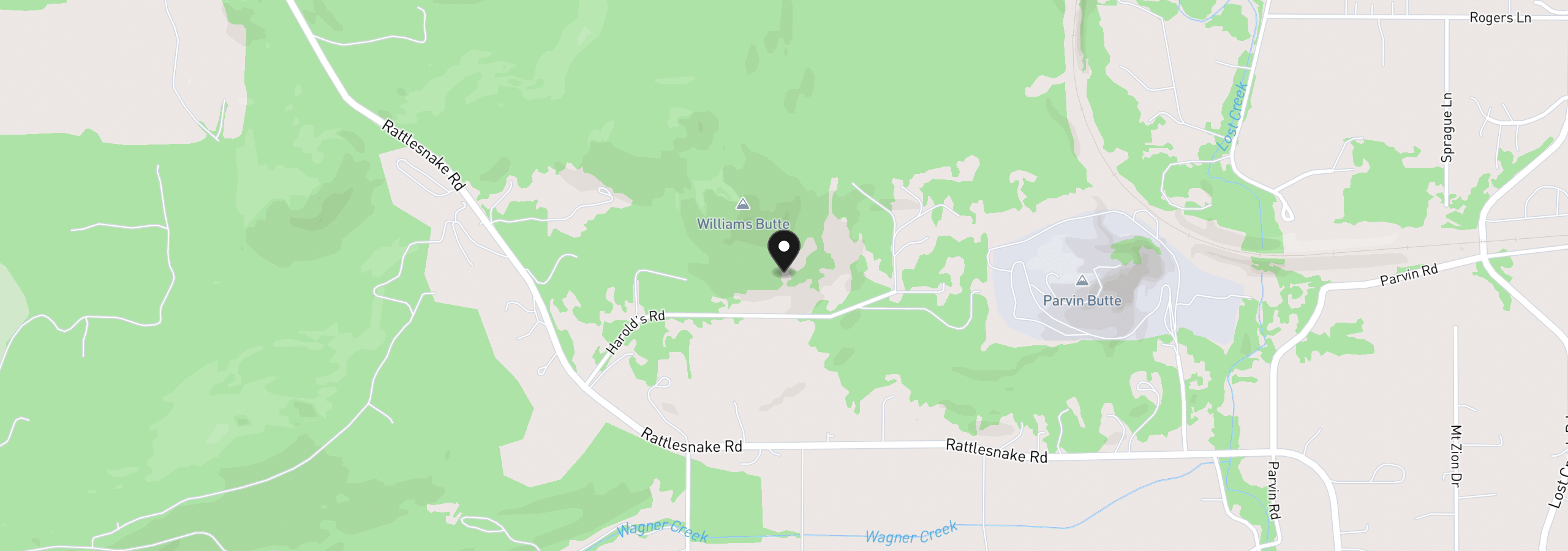 Map showing the location of 34861 Harolds, Dexter, OR 97431