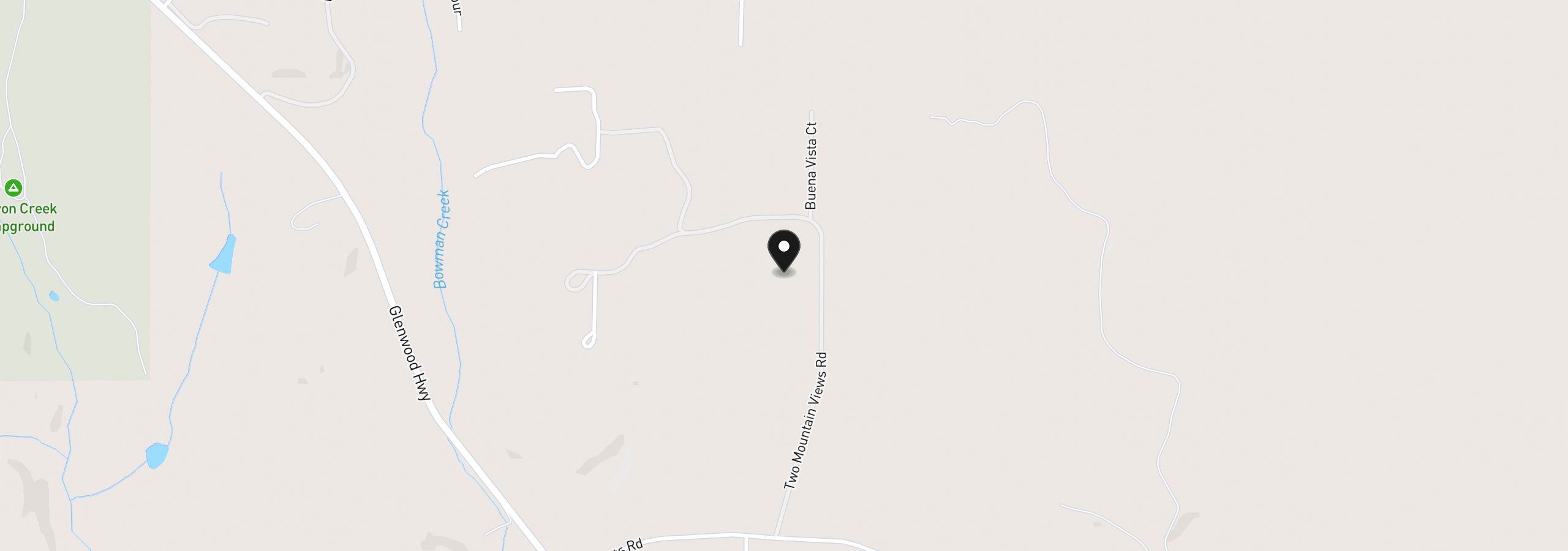 Map showing the location of Nka Two Mountainview Rd 2, Goldendale, Wa 98620