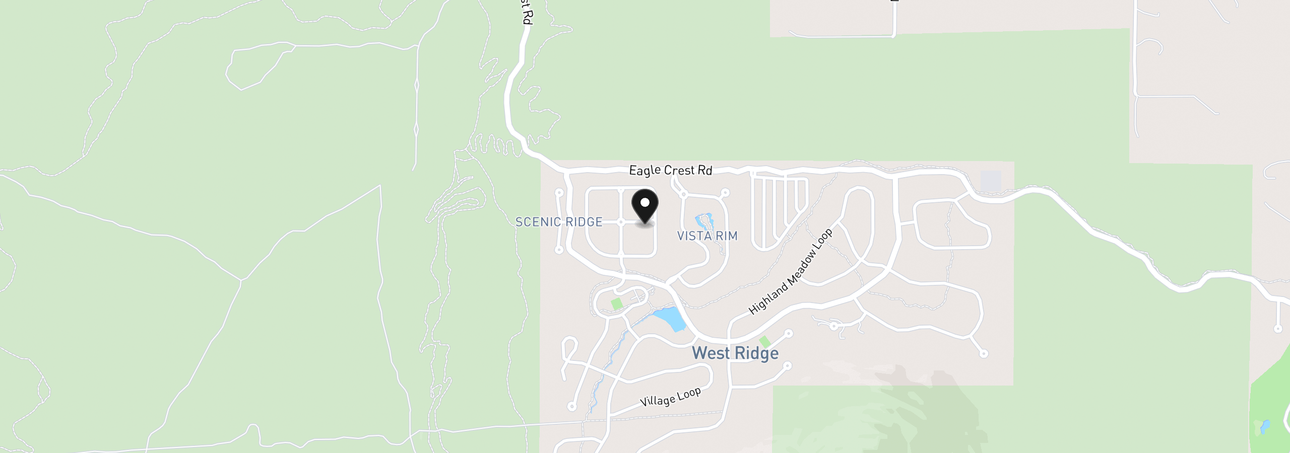 Map showing the location of 11122 Bunk House Ln, Redmond, OR 97756