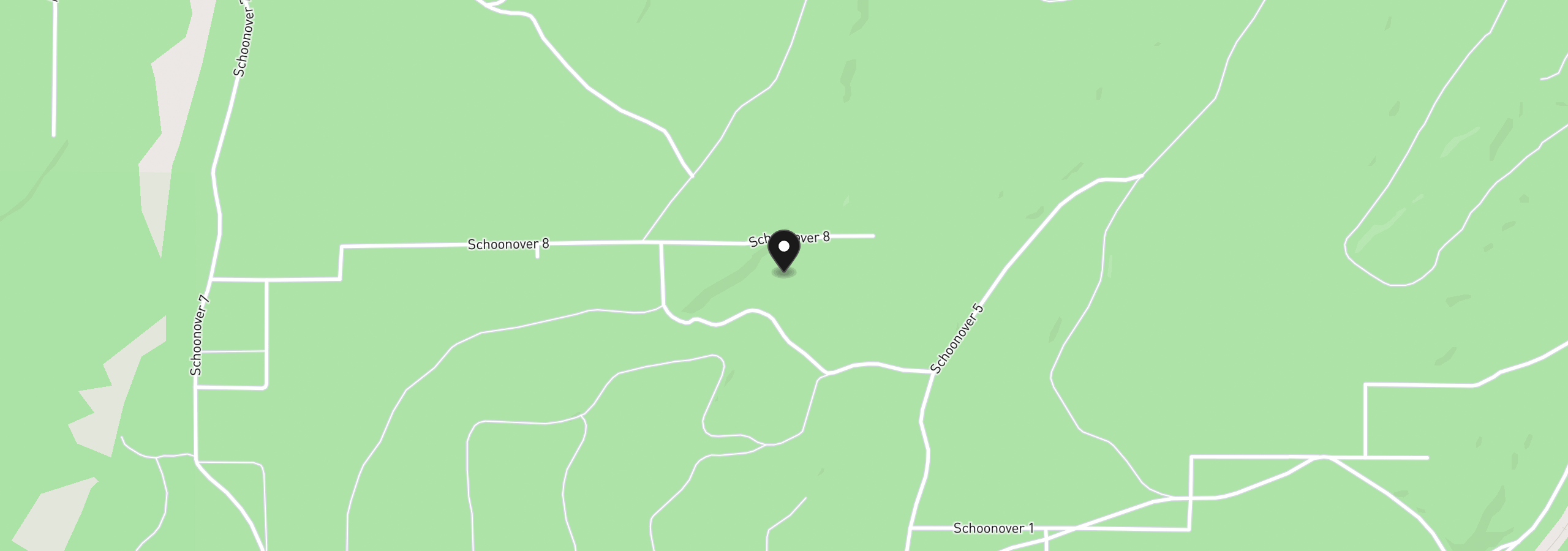 Map showing the location of Schoonover 8 2900, Crescent, OR 97733