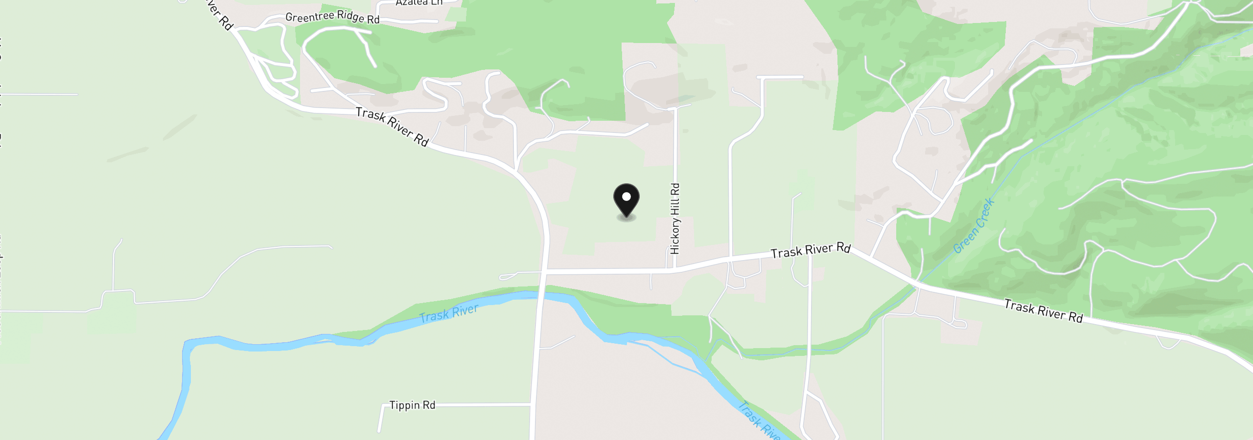 Map showing the location of 00802 Trask River Hwy, Tillamook, OR 97141