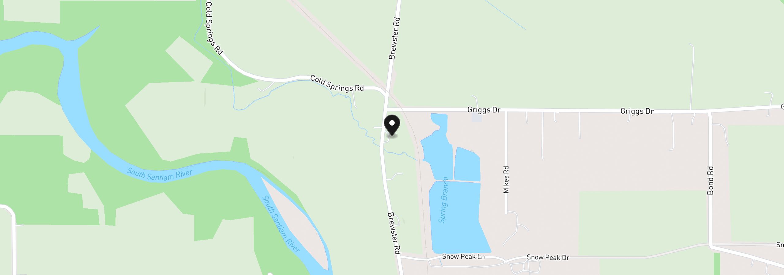 Map showing the location of 35113 Brewster Rd, Lebanon, OR 97355