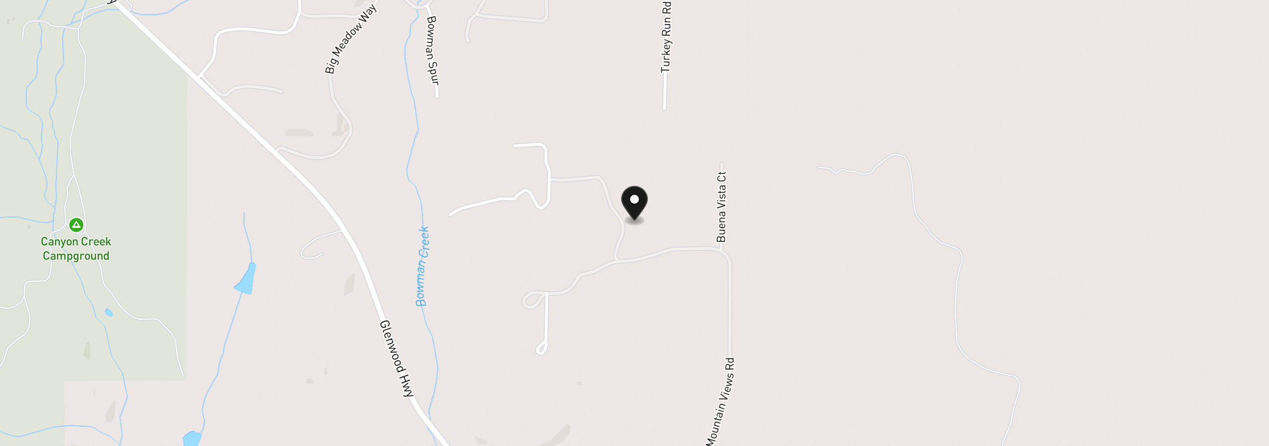 Map showing the location of 10 Outback Rd, Goldendale, Wa 98620