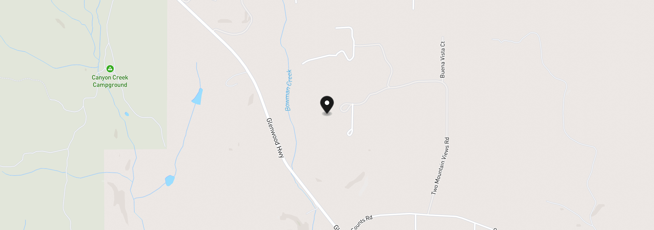 Map showing the location of 40 Mountainscape Cir, Goldendale, Wa 98620