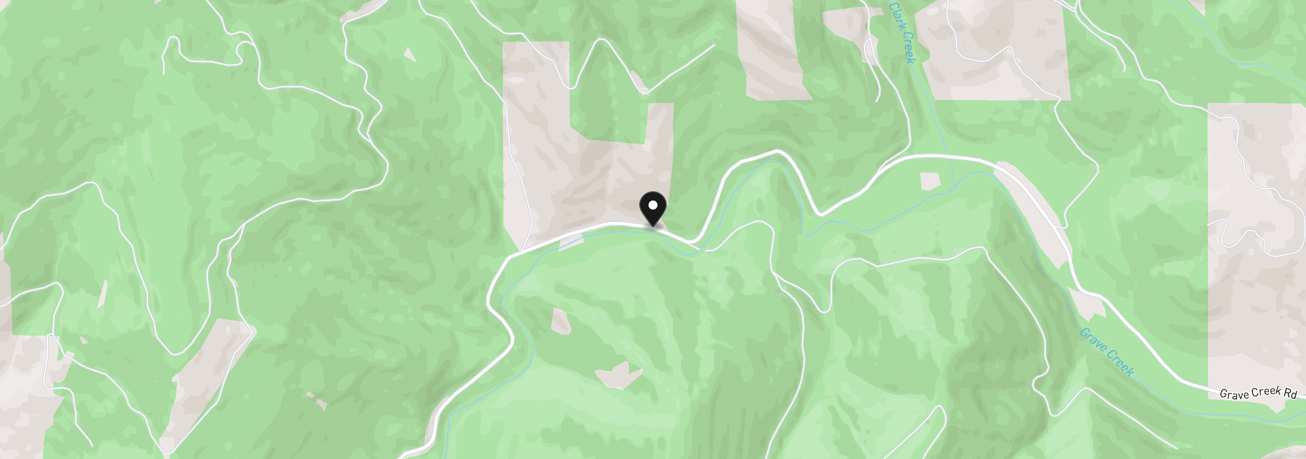 Map showing the location of 7007 Placer Rd, Wolf Creek, OR 97497