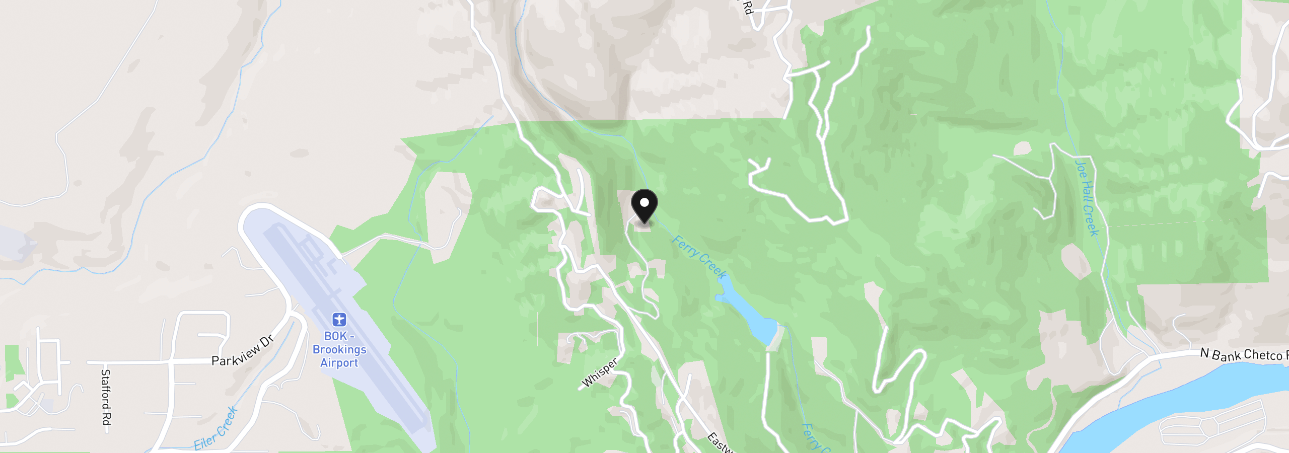 Map showing the location of 17285 Rustic Ln, Brookings, OR 97415