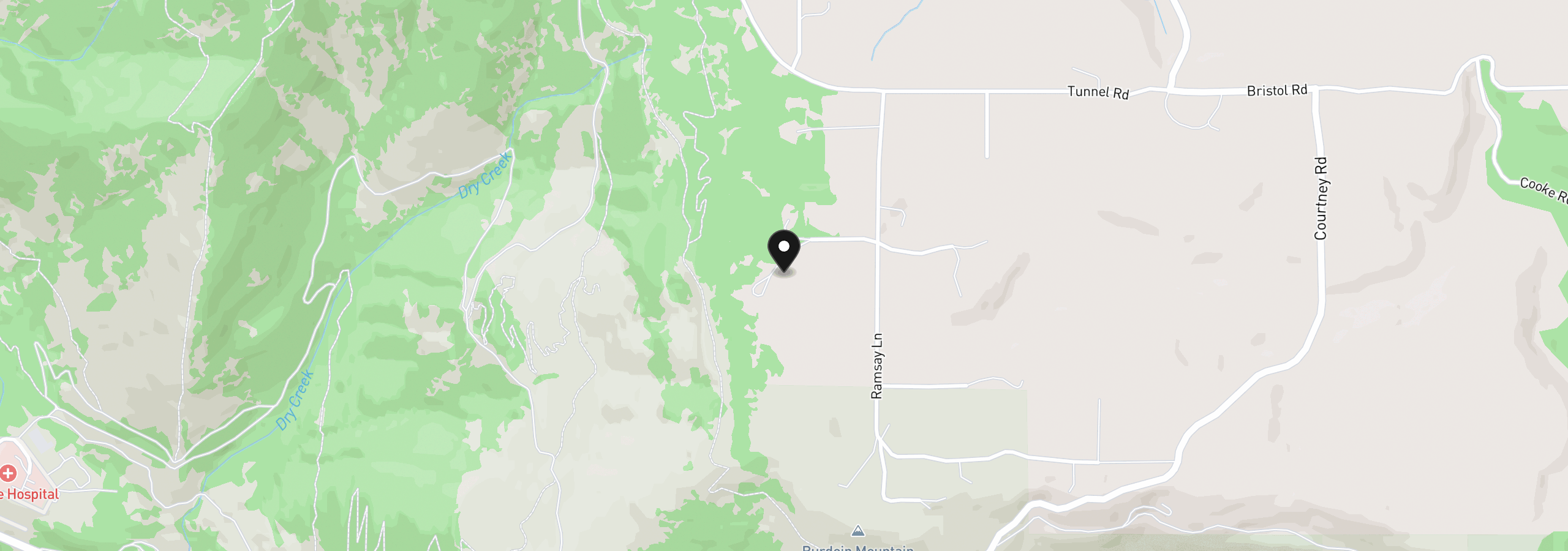 Map showing the location of 8 Windago Ln, White Salmon, Wa 98672