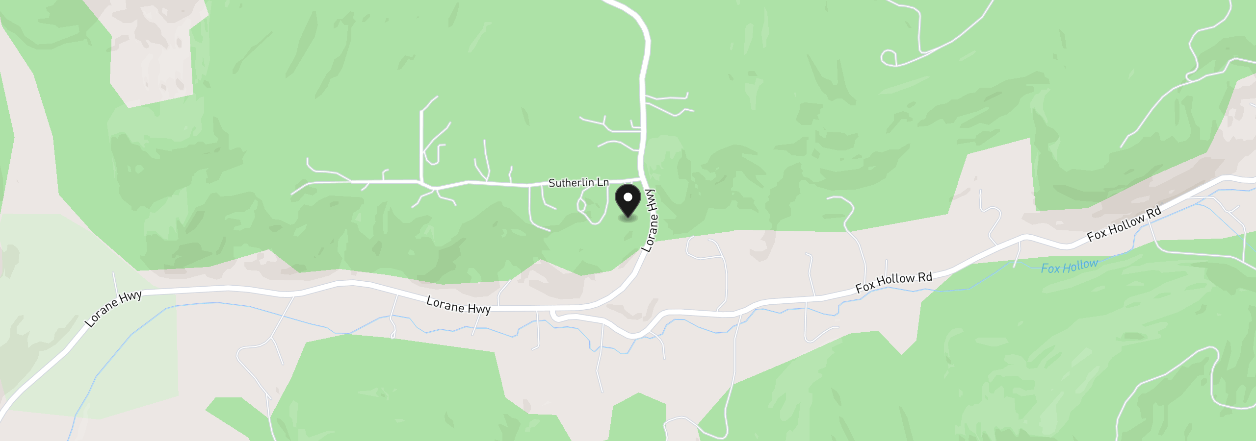Map showing the location of 00 Sutherlin Ln, Eugene, OR 97405