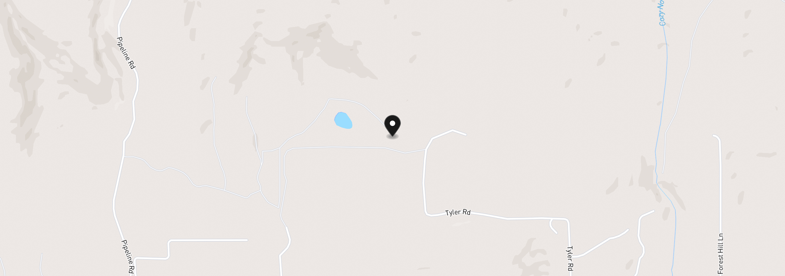 Map showing the location of Nka Tyler Rd, Goldendale, Wa 98620