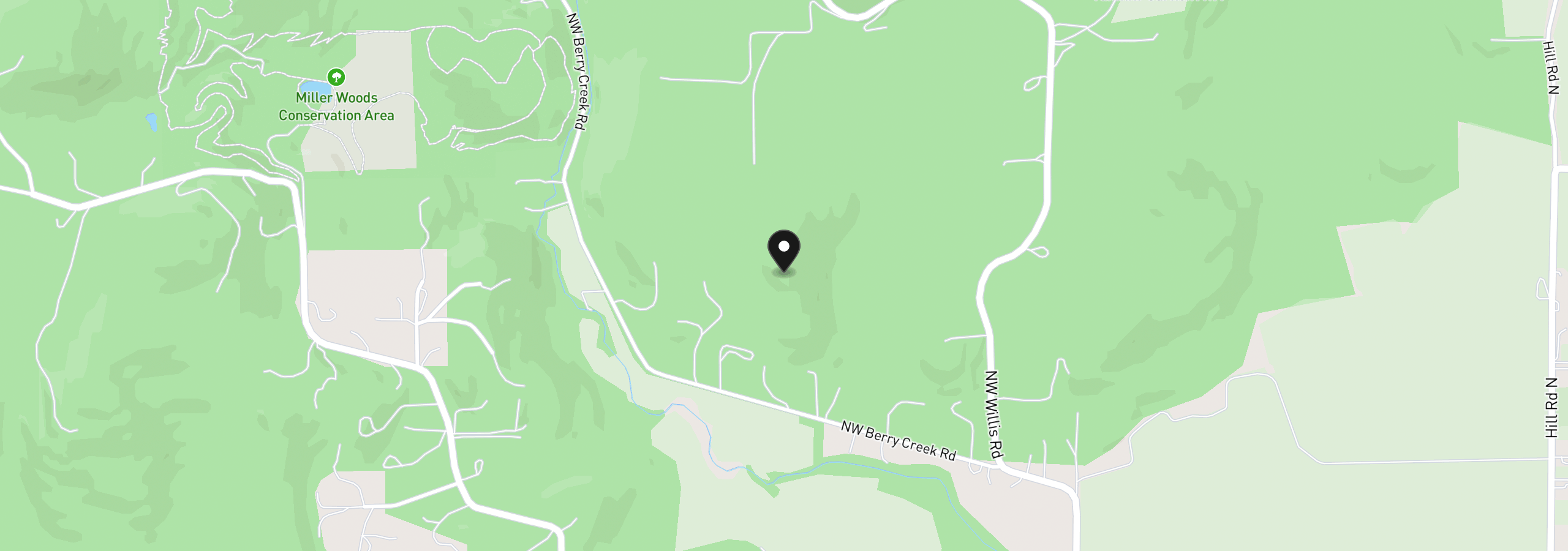 Map showing the location of 0 NW Jahnke Dr Lot 3, McMinnville, OR 97128