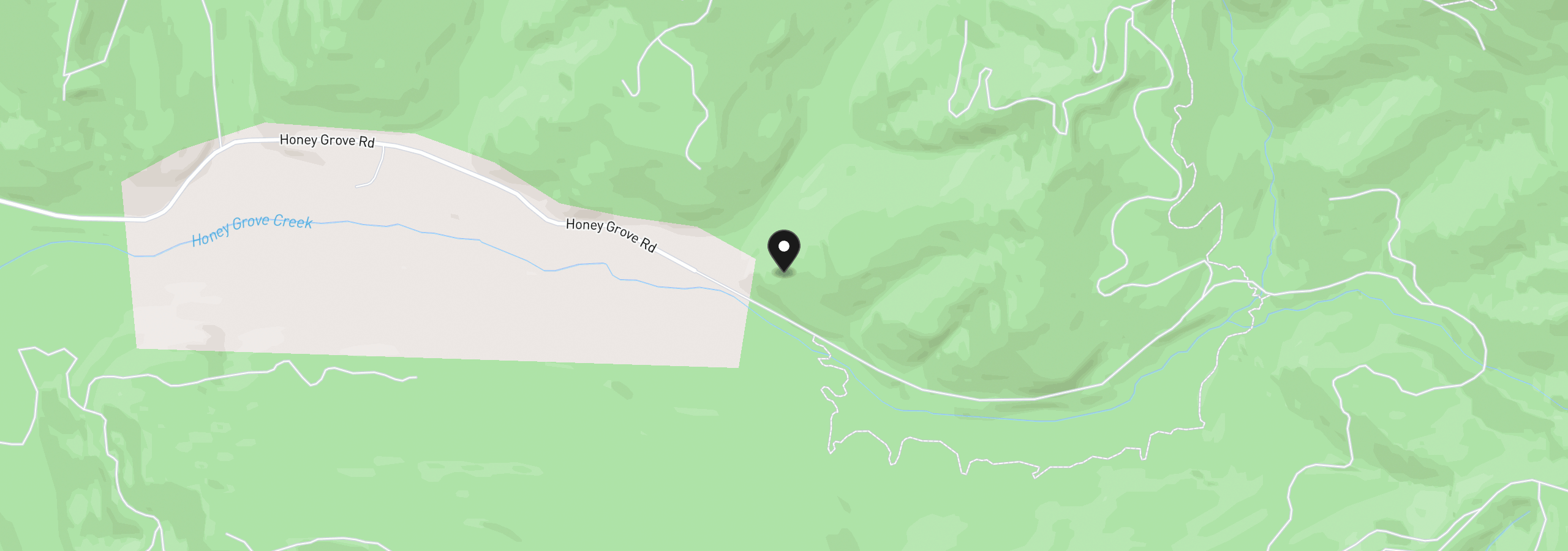 Map showing the location of Honeygrove Rd Tl200, Alsea, OR 97324