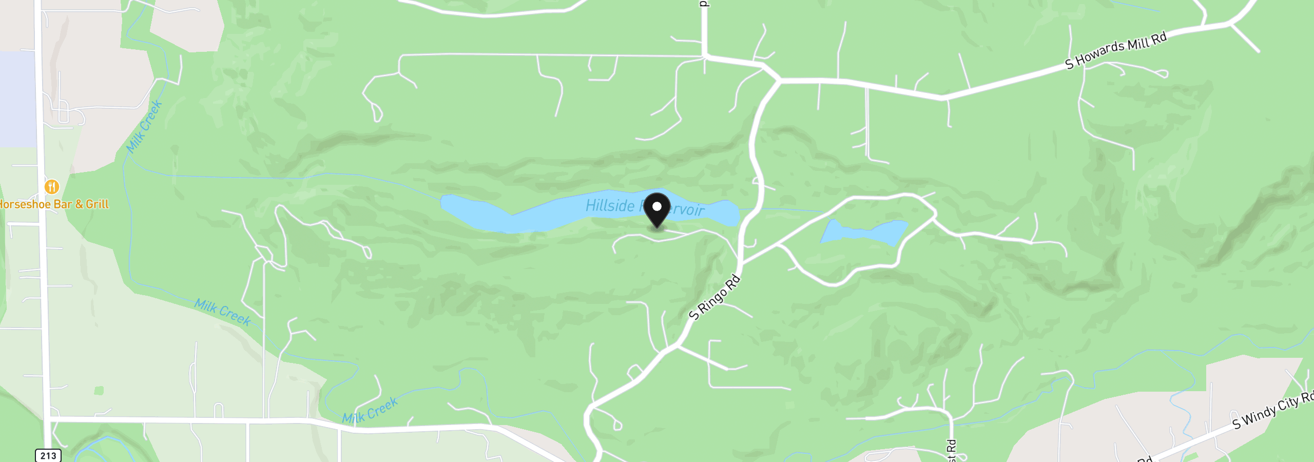 Map showing the location of 27671 S Ringo Rd, Mulino, OR 97042