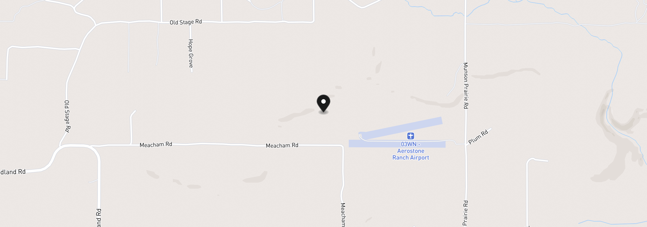 Map showing the location of 56 Meacham Rd, Goldendale, Wa 98620