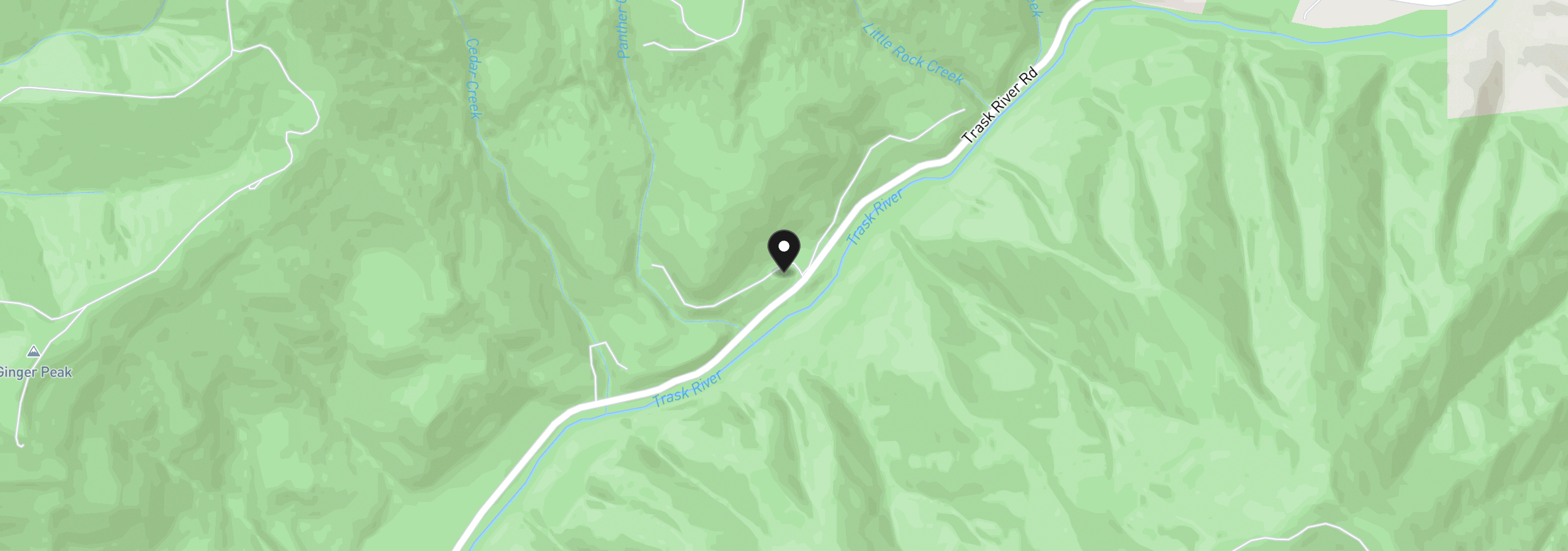 Map showing the location of 15540 Trask River Rd, Tillamook, OR 97141