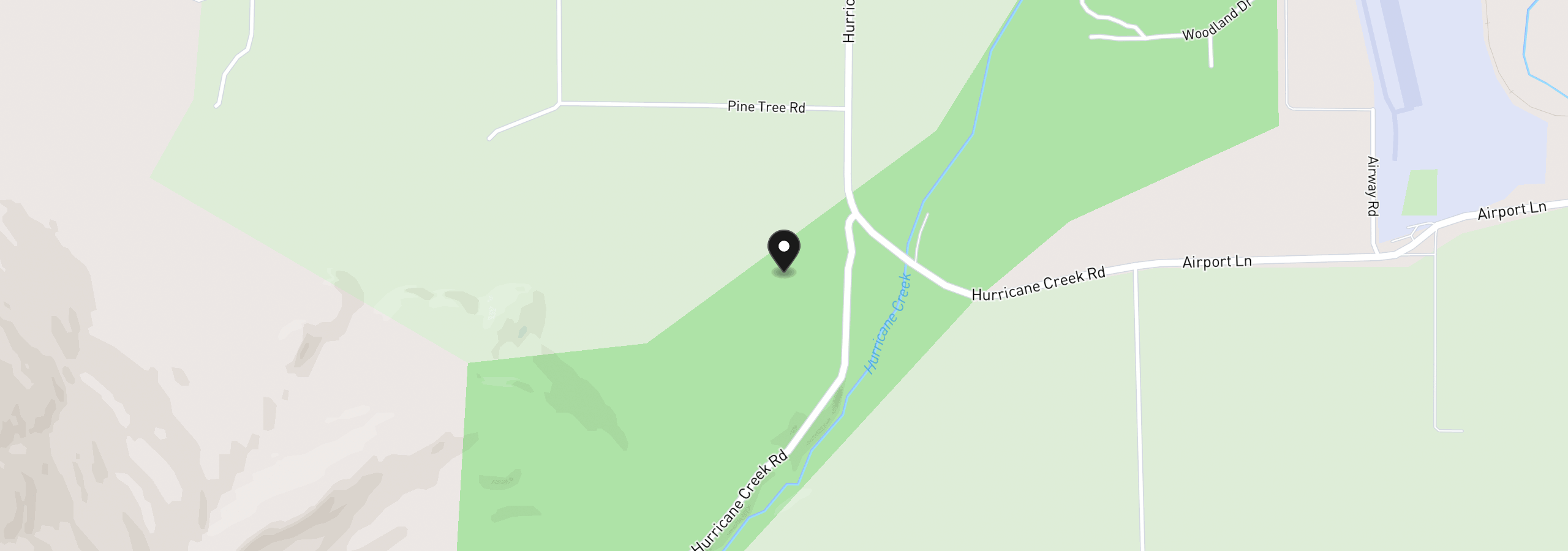 Map showing the location of 63002 Hurricane Creek Rd, Joseph, OR 97846