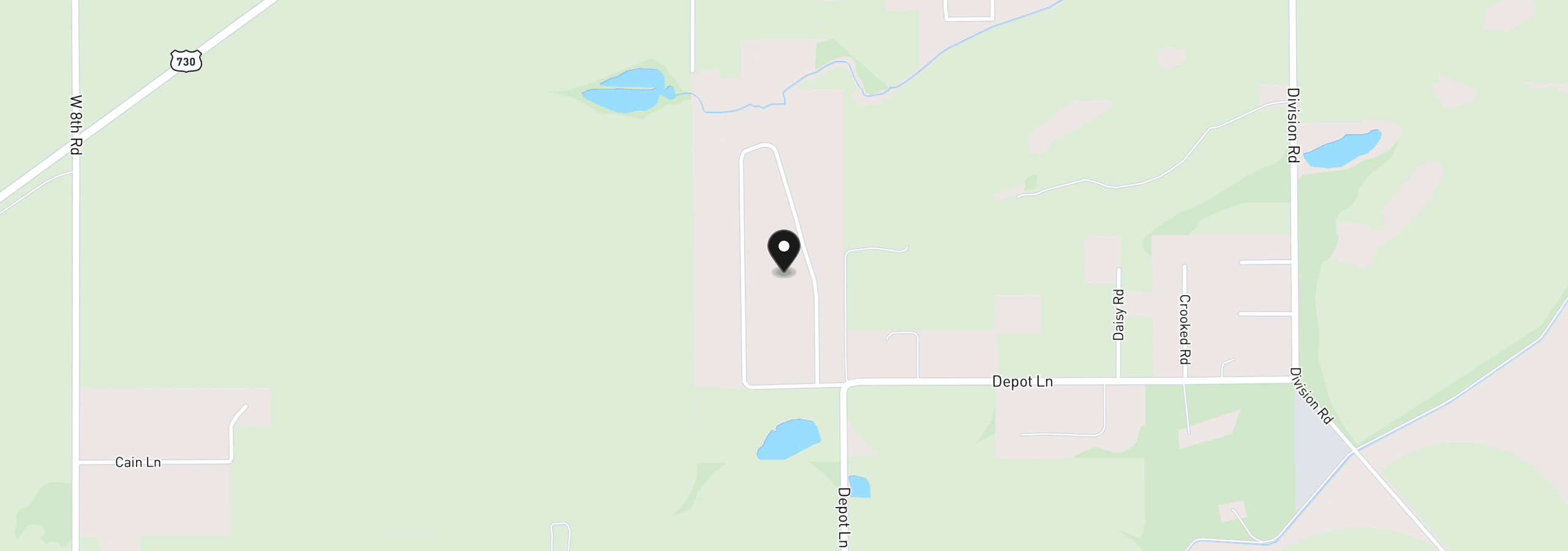 Map showing the location of 80696 Wagon Wheel Loop, Irrigon, OR 97844