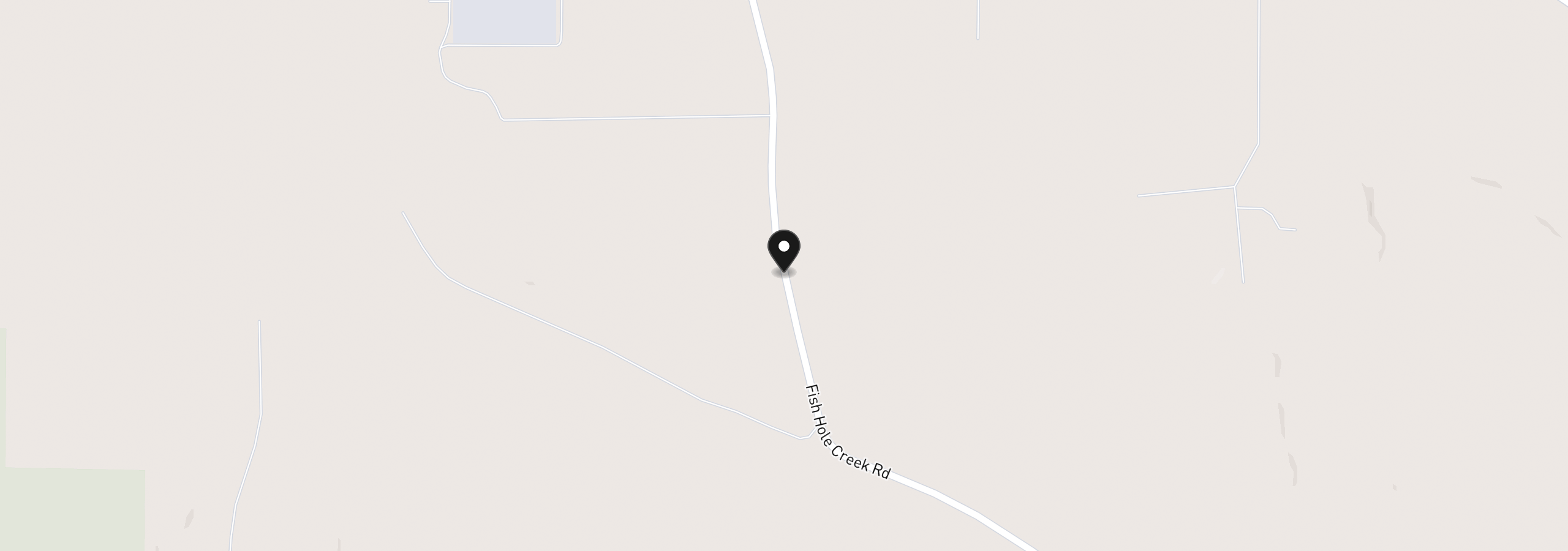 Map showing the location of 0 Fishhole creek Rd, Bly, OR 97622