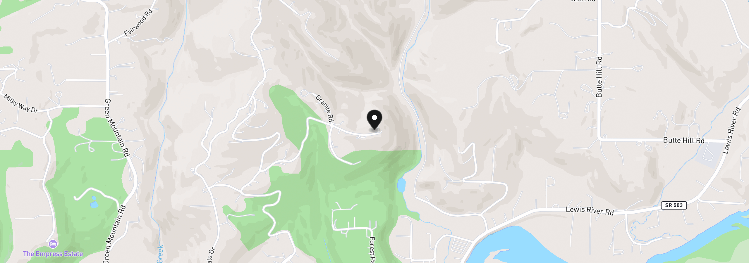 Map showing the location of 491 Sapphire Rd, Woodland, Wa 98674