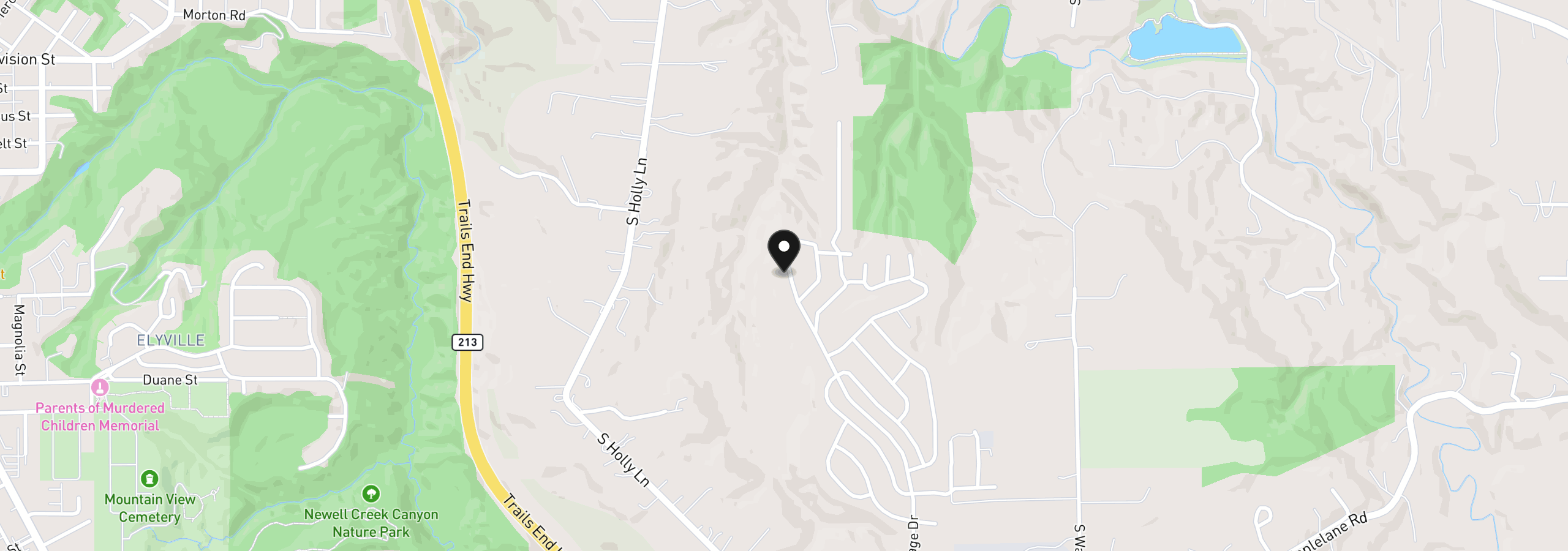 Map showing the location of 18021 Country Village Dr, Oregon City, OR 97045