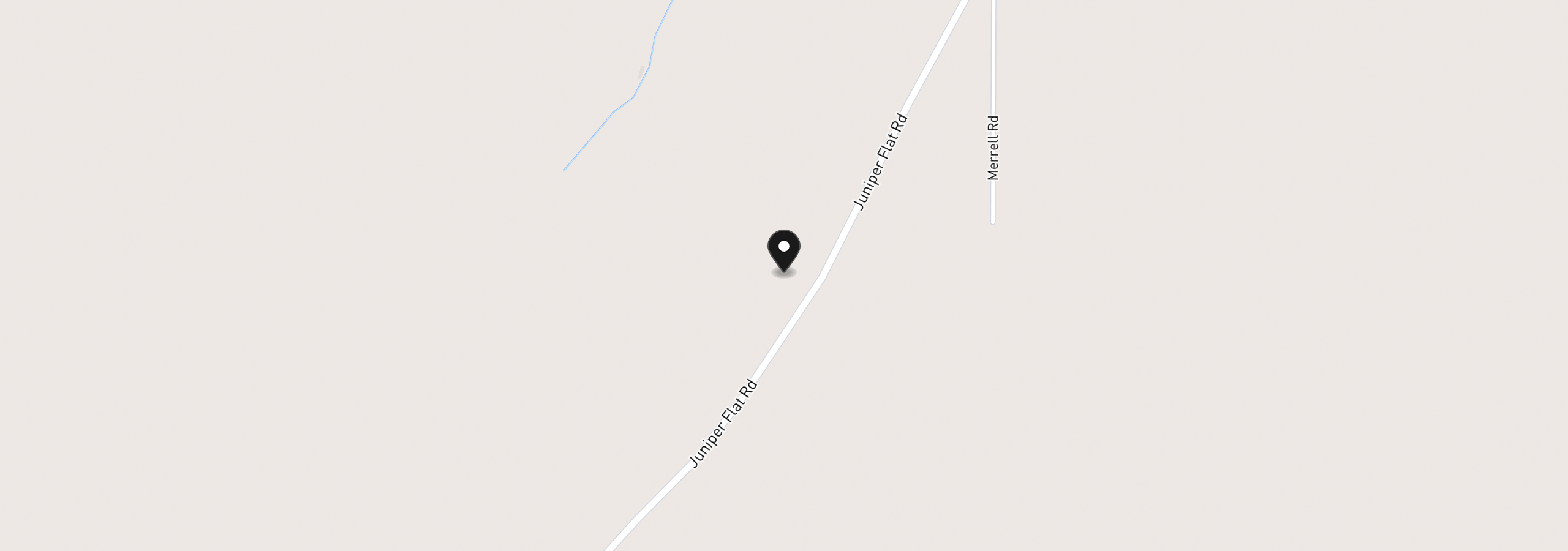 Map showing the location of 56120 Juniper Flat Rd, Maupin, OR 97037