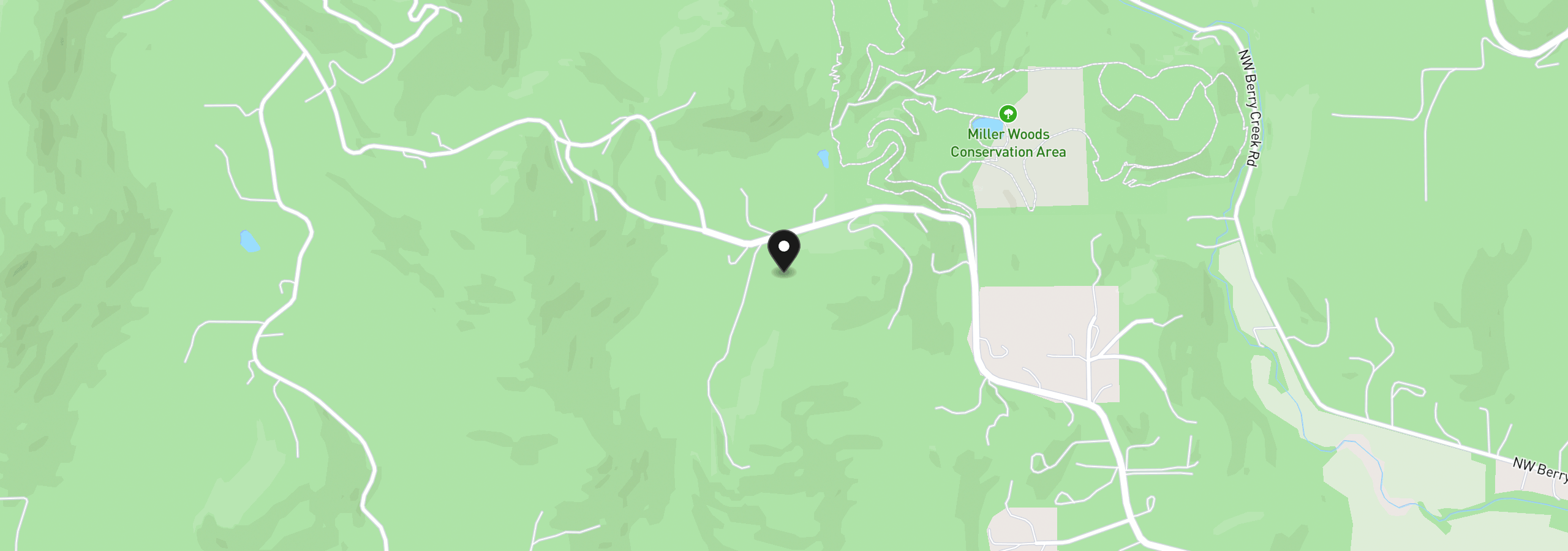 Map showing the location of 0 Orchard View Ridge 3, McMinnville, OR 97128